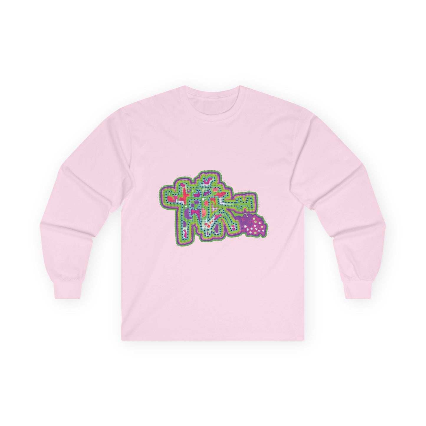 ANGULAR LONG SLEEVE UNISEX GRAPHIC TEE