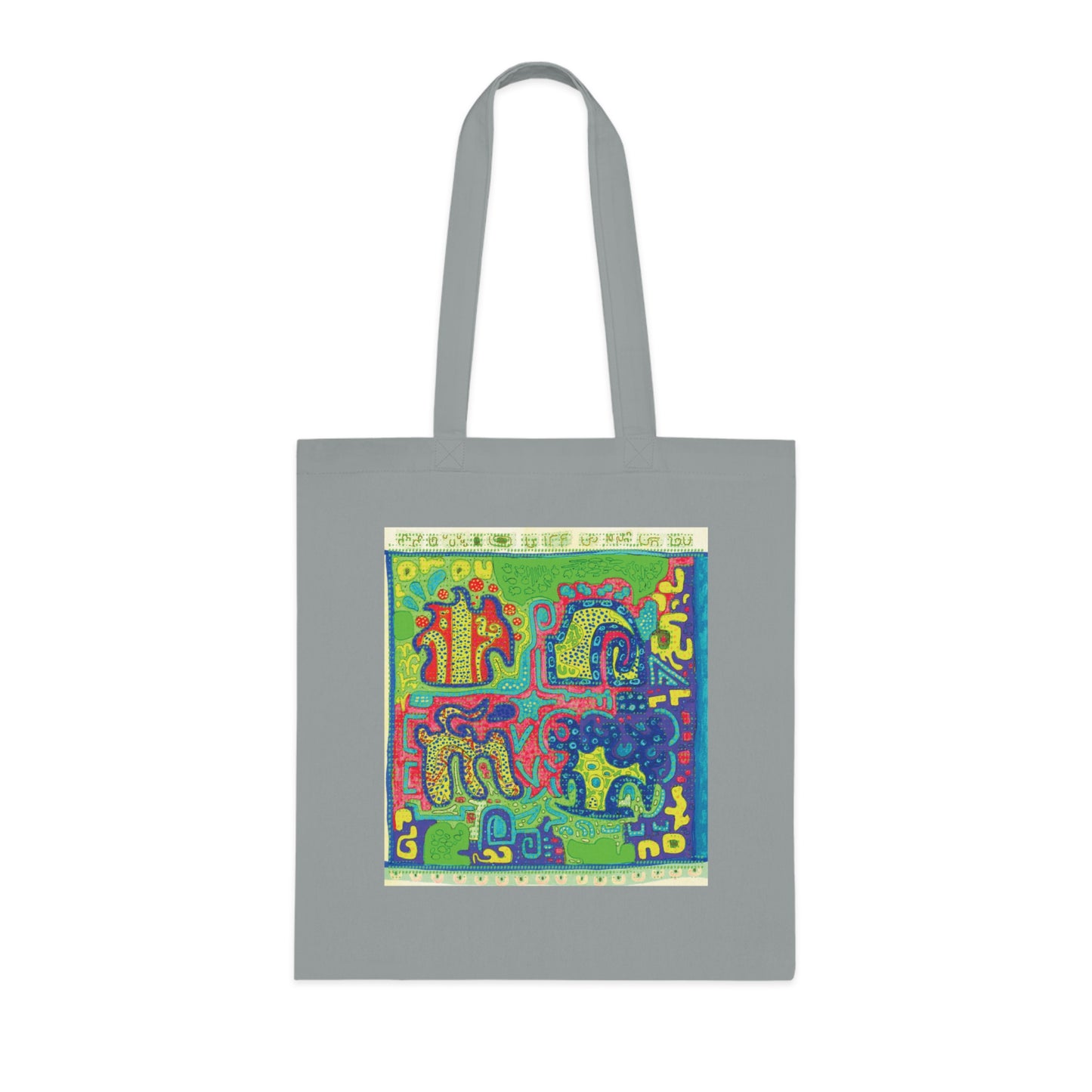 LABYRINTHINE COTTON TOTE BAG
