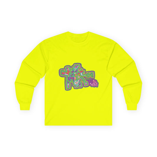 ANGULAR LONG SLEEVE UNISEX GRAPHIC TEE
