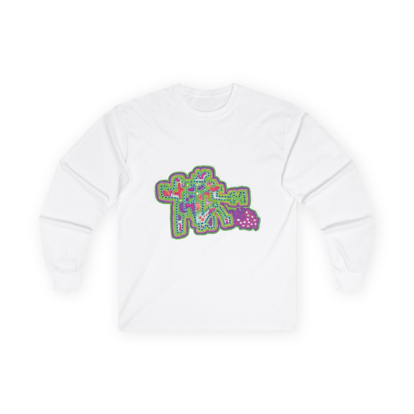 ANGULAR LONG SLEEVE UNISEX GRAPHIC TEE