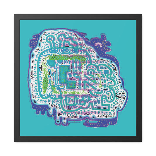 SPOTTED FRAMED POSTER