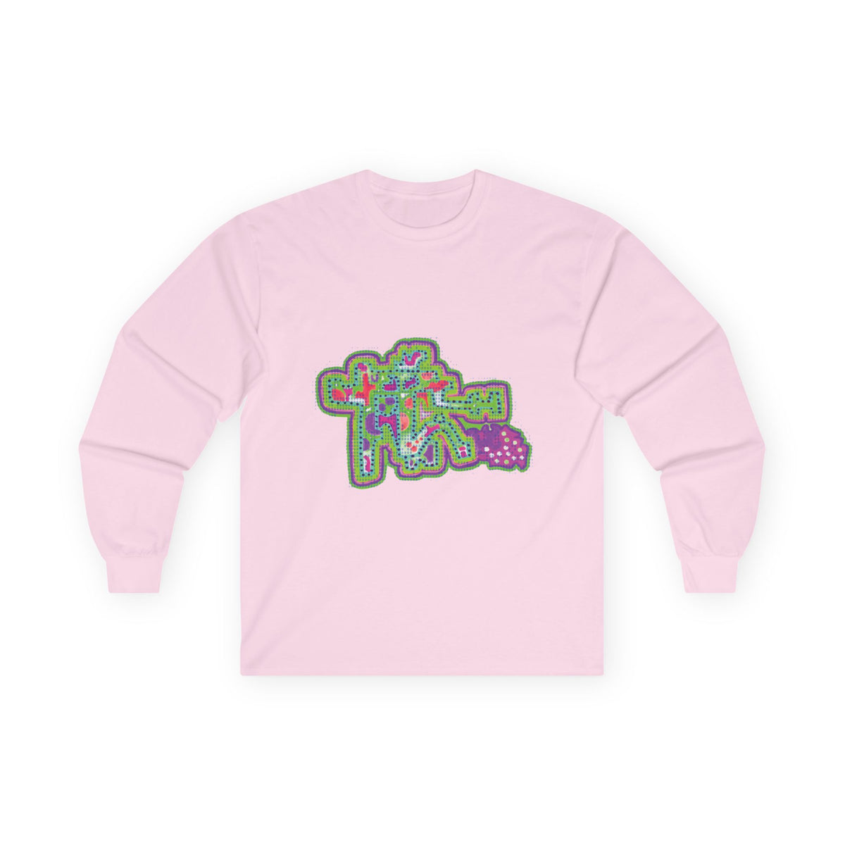 ANGULAR LONG SLEEVE UNISEX GRAPHIC TEE