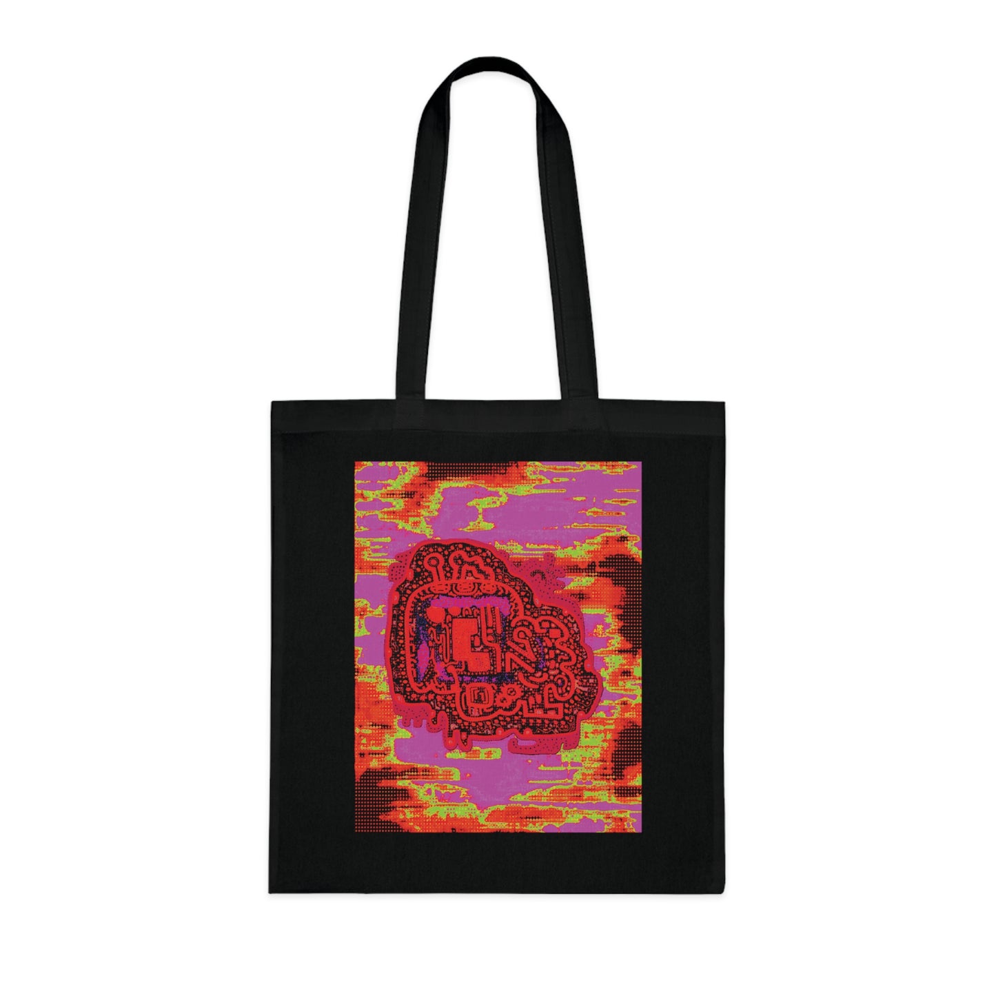 SPOTTED COTTON TOTE BAG