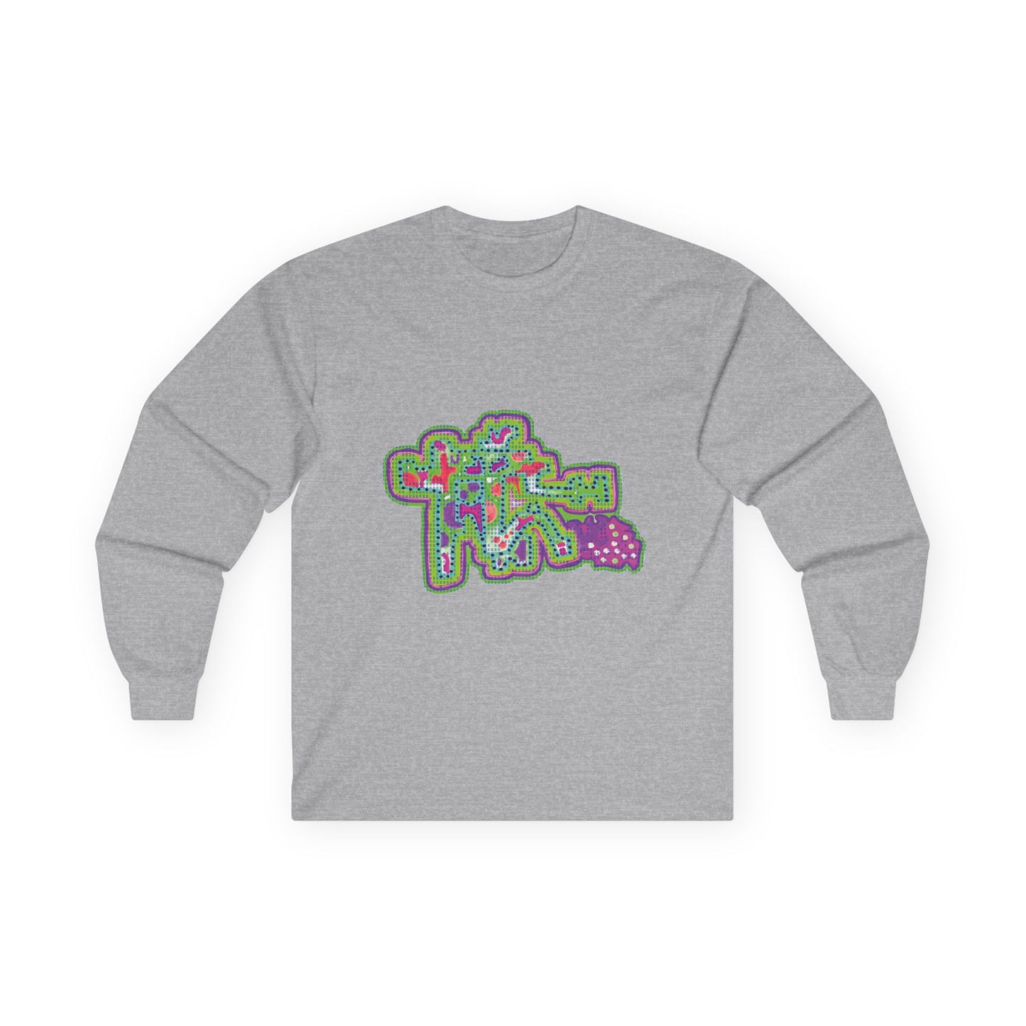 ANGULAR LONG SLEEVE UNISEX GRAPHIC TEE